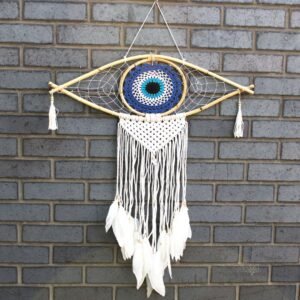 Atrapasueños-macrame-azul-1