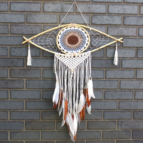 Atrapasueños-macrame-marron-1