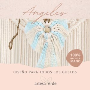 Ángeles de macramé Hati-Hati