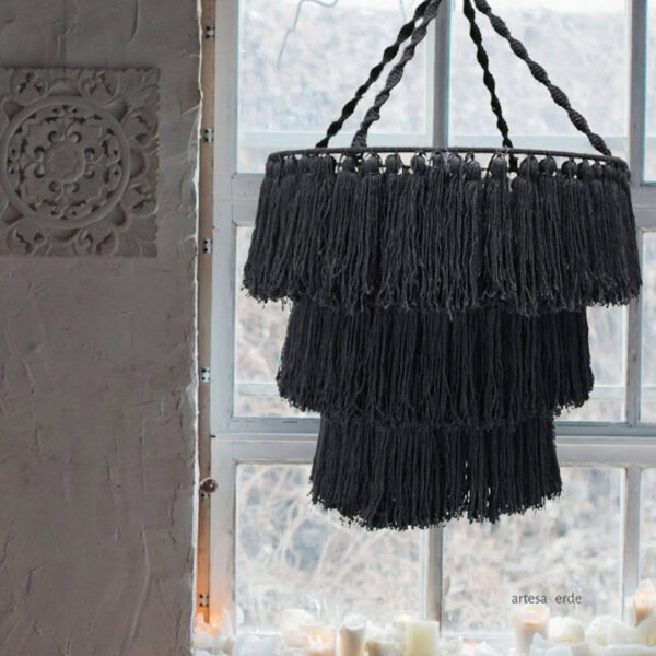 Araña de Macramé “Esencia Bohemia” - Imagen 7