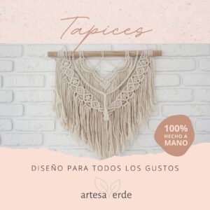 Tapices de macramé
